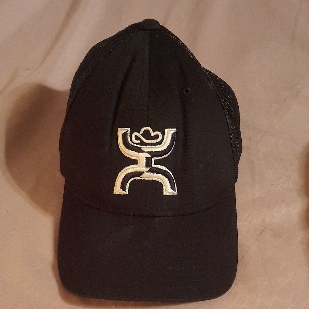 Black Cap with White Logo